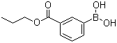 structure of CAS# 850568-78-4, 3-(丙氧基羰基)苯硼酸