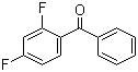 structure of CAS# 85068-35-5, 2,4-二氟二苯甲酮