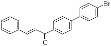CAS # 85098-88-0, 1-(4'-Bromobiphenyl-4-yl)-3-phenylpropenone, 1-(4'-Bromo[1,1-biphenyl]-4-yl)-3-phenyl-2-prope-1-one