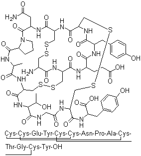 structure of CAS# 851199-59-2, 利那洛肽