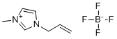 structure of CAS# 851606-63-8, 1-烯丙基-3-甲基咪唑鎓四氟硼酸盐