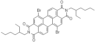 structure of CAS# 851786-15-7, 5,12-二溴-2,9-二(2-乙基己基)-蒽并[2,1,9-def:6,5,10-d'e'f']二异喹啉-1,3,8,10(2H,9H)-四酮