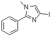 CAS # 851870-26-3, 4-Iodo-1-methyl-2-phenyl-1H-imidazole
