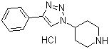 CAS # 852030-98-9, 4-(4-Phenyl-1H-1,2,3-triazol-1-yl)piperidine hydrochloride