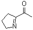 structure of CAS# 85213-22-5, 2-Acetyl-4,5-dihydro-3H-pyrrole