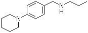 structure of CAS# 852180-56-4, N-(4-哌啶-1-基苄基)-N-丙胺