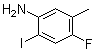 structure of CAS# 85233-15-4, 4-Fluoro-2-iodo-5-methylbenzenamine