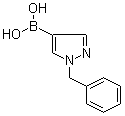 structure of CAS# 852362-22-2, (1-Benzyl-1H-pyrazol-4-yl)boronic acid