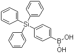 structure of CAS# 852475-03-7, 4-(三苯基硅基)苯硼酸