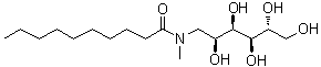 structure of CAS# 85261-20-7, N-甲基-N-癸酰葡糖胺