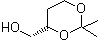 structure of CAS# 85287-64-5, (4S)-2,2-Dimethyl-1,3-dioxane-4-methanol