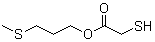 structure of CAS# 852997-30-9, Mercaptoacetic acid 3-(methylthio)propyl ester