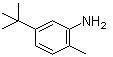 structure of CAS# 85336-17-0, 5-叔丁基-2-甲基苯胺