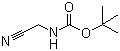 structure of CAS# 85363-04-8, N-(叔丁氧羰基)-2-氨基乙腈
