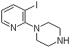 structure of CAS# 85386-98-7, 1-(3-碘吡啶-2-基)哌嗪