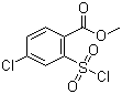 structure of CAS# 85392-01-4, 4-氯-2-氯磺酰基苯甲酸甲酯