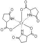CAS # 85392-56-9, 5-Oxo-DL-proline chromium complex