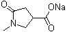 CAS # 85414-22-8, 1-Methyl-5-oxo-3-pyrrolidinecarboxylic acid sodium salt