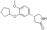 CAS # 85416-75-7, (R)-(-)-Rolipram, (R)-4-(3-(Cyclopentyloxy)-4-methoxyphenyl)pyrrolidin-2-one