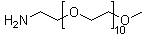 structure of CAS# 854601-60-8, 2,5,8,11,14,17,20,23,26,29,32-Undecaoxatetratriacontan-34-amine