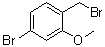 structure of CAS# 854778-42-0, 4-溴-1-(溴甲基)-2-甲氧基苯