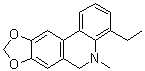 structure of CAS# 854847-61-3, 4-乙基-5,6-二氢-5-甲基[1,3]二氧杂环戊烯并[4,5-j]菲啶