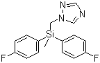 CAS # 85509-19-9, Flusilazole, 1-((Bis(4-fluorophenyl)methylsilyl)methyl)-1H-1,2,4-triazole, Bis(4-fluorophenyl)methyl((1H-1,2,4-triazol-1-yl)methyl)silane