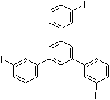 CAS # 855239-61-1, 1,3,5-Tris(3-iodophenyl)benzene, 1,3,5-Tris(m-iodophenyl)benzene