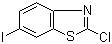 2-氯-6-碘苯并噻唑分子结构 (CAS 855282-75-6)