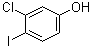structure of CAS# 855403-42-8, 3-氯-4-碘苯酚