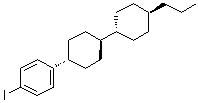 CAS # 85547-11-1, [trans(trans)]-1-Iodo-4-(4'-propyl[1,1'-bicyclohexyl]-4-yl)benzene, 4-(4-Propylcyclohexyl)cyclohexylphenyl iodide