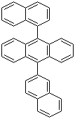 structure of CAS# 855828-36-3, 9-(1-萘基)-10-(2-萘基)蒽