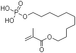 CAS 登录号：85590-00-7, 10-(2-甲基丙烯酰氧基)磷酸单癸酯