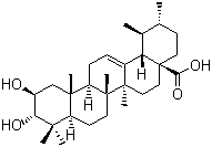 CAS # 856012-03-8, (2beta,3alpha)-2,3-Dihydroxy-urs-12-en-28-oic acid