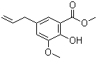 structure of CAS# 85614-43-3, Methyl 5-allyl-3-methoxysalicylate