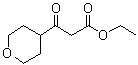 structure of CAS# 856414-68-1, 3-氧代-3-(四氢-2H-吡喃-4-基)丙酸乙酯