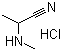 CAS # 856812-41-4, 2-(Methylamino)propanenitrile hydrochloride