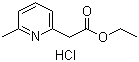 CAS # 856858-72-5, 6-Methyl-2-pyridineacetic acid ethyl ester hydrochloride
