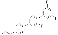 CAS # 857048-78-3, 2',3,5-Trifluoro-4''-propyl-1,1':4',1''-terphenyl, 3,5-Difluoro-1-[2-fluoro-4-(4-propylphenyl)phenyl]benzene