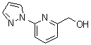 structure of CAS# 857283-81-9, 6-(1H-吡唑-1-基)-2-吡啶甲醇
