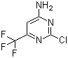 structure of CAS# 85730-36-5, 2-Chloro-6-(trifluoromethyl)pyrimidin-4-amine