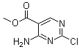 structure of CAS# 858269-13-3, 4-氨基-2-氯-5-嘧啶羧酸甲酯
