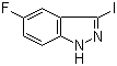 structure of CAS# 858629-06-8, 5-氟-3-碘-1H-吲唑