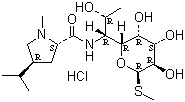 structure of CAS# 859-18-7, Lincomycin hydrochloride