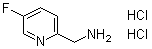 structure of CAS# 859164-78-6, 2-氨基甲基-5-氟吡啶二盐酸盐