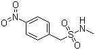 structure of CAS# 85952-29-0, 4-硝基-N-甲基苯甲烷磺酰胺