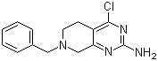 CAS 登录号：859825-79-9, 7-苄基-4-氯-5,6,7,8-四氢吡啶并[3,4-d]嘧啶-2-胺
