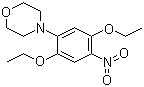 CAS 登录号：86-16-8, 4-(2,5-二乙氧基-4-硝基苯基)吗啉