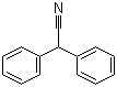 structure of CAS# 86-29-3, Diphenylacetonitrile