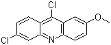 CAS # 86-38-4, 6,9-Dichloro-2-methoxyacridine, 3,9-Dichloro-7-methoxyacridine